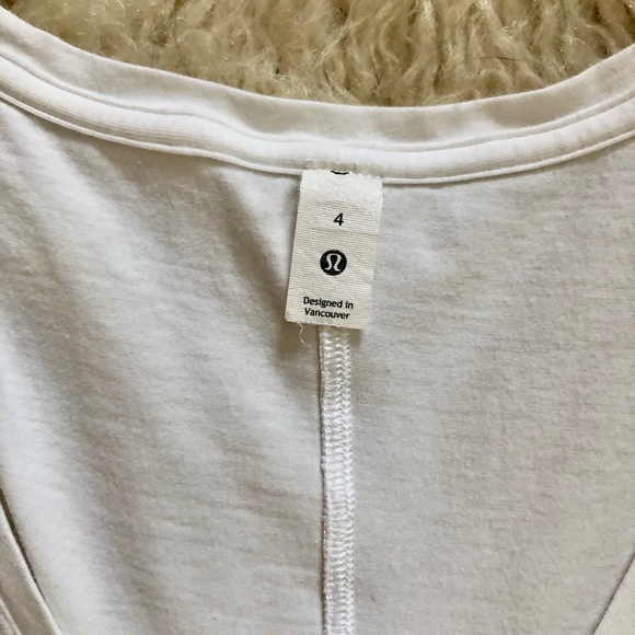 Lululemon Asymmetrical V-Neck Tank Top | Size 4 - Picture 7 of 8